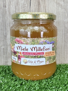 Miele millefiori grezzo italiano, non pastorizzato 500g
