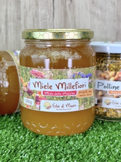 Miele millefiori grezzo italiano, non pastorizzato 500g 2
