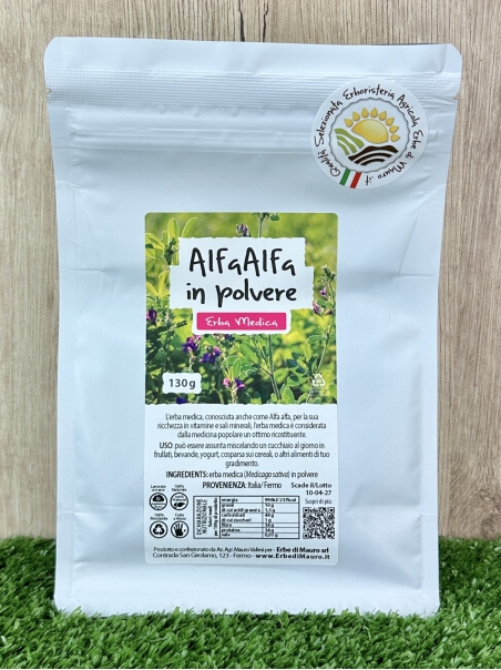 Erba medica Alfa alfa, in polvere 130g