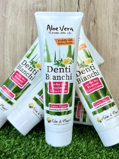 Dentifrice blanchissant à l'aloe vera, sans fluor, 75 ml 2