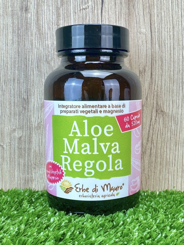Aloe Malva Regola, integratore alimentare in capsule