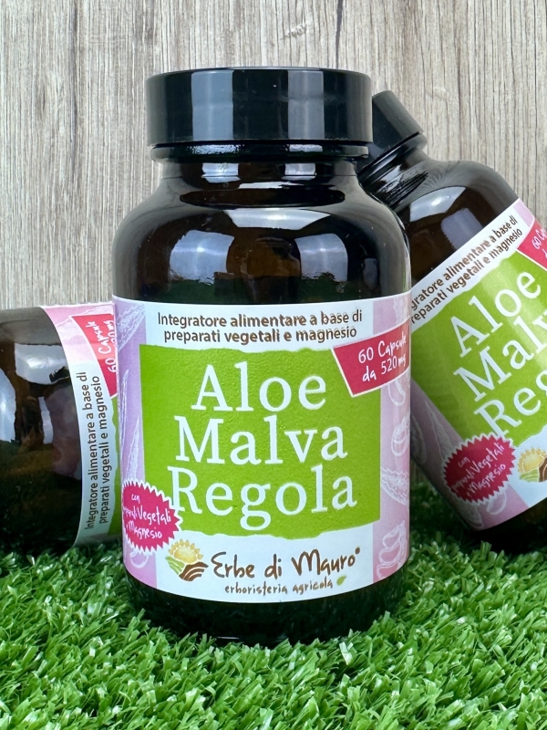 Aloe Malva Regola, complément alimentaire en capsules