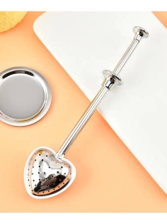 Heart-shaped telescopic tea infuser 2