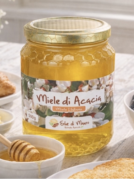 Acacia honey, organic 500g