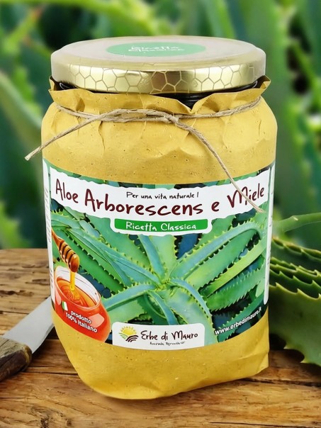 Aloe Arborescens e miele ricetta Classica di Padre Romano Zago