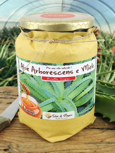 Aloe Arborescens e miele, versione Super di Padre Zago