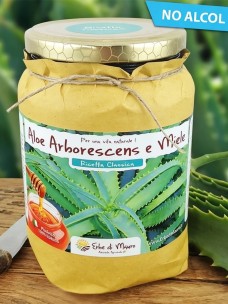 Aloe Arborescens and honey Classic version of father Romano Zago, No Alcohol