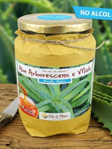 Aloe Arborescens juice Super concentrated recipe of Father Romano Zago, No Alcohol