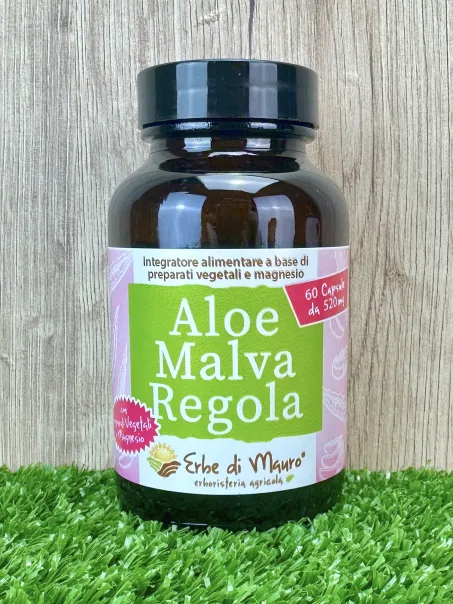 Aloe Malva Regola, food supplement in capsules