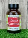 Rosehip food supplement capsules