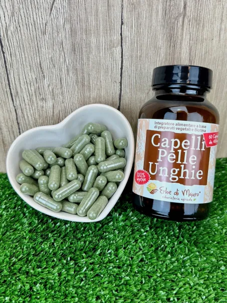 Capelli Pelle Unghie integratore alimentare maturale in capsule