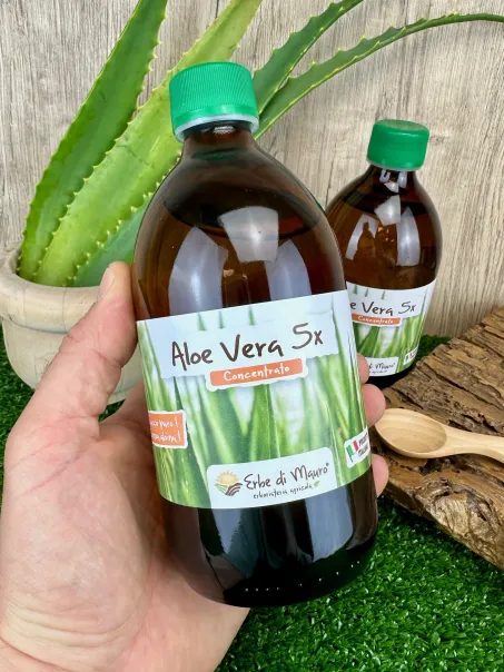Jus d'Aloe Vera Concentré 5x, sans aloine