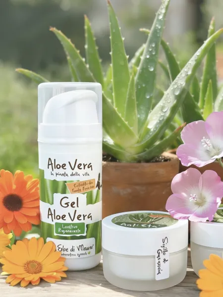 Crema Anti Età all'Aloe Vera e Ac. Ialuronico, 50/100ml 2