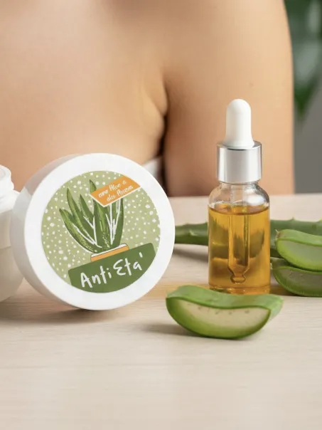 Crème Anti-Âge à l'Aloe Vera et Acide Hyaluronique