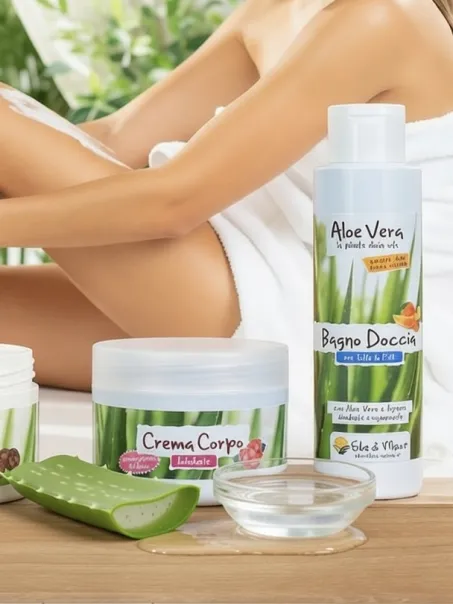 Crème hydratante corps à l'Aloe VEra et Hèlichryse, au parfum de Rose sublime