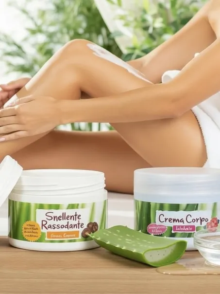 Crème Minceur Fermeté à l'Aloe Vera, caféine, hélichryse et carnitine 200 ml