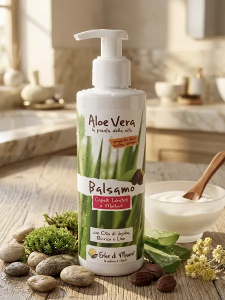 Après-shampooing à l'Aloe Vera pour cheveux hydratés et doux 200ml 2