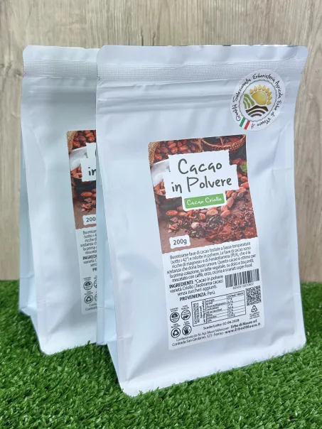 Cacao Criollo in polvere crudo 200g