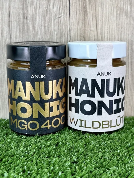 Miele di fiori selvatici di Manuka ANUK, 250g