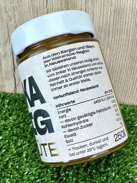 Miele di fiori selvatici di Manuka ANUK, 250g