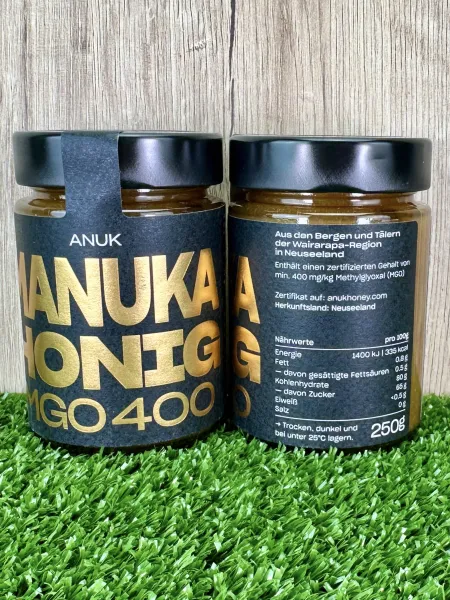 Miele di Manuka ANUK MGO400, 250g 2