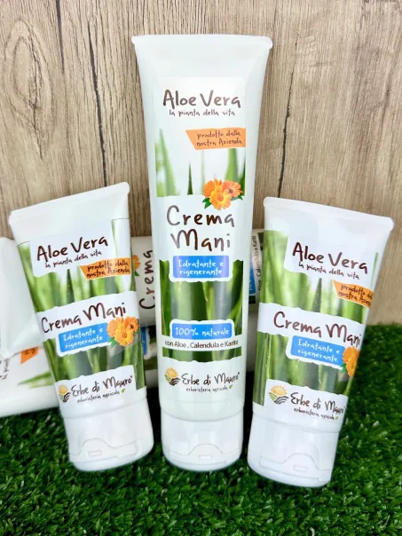 Hand Cream with Aloe Vera, Shea Butter and Calendula, 50ml