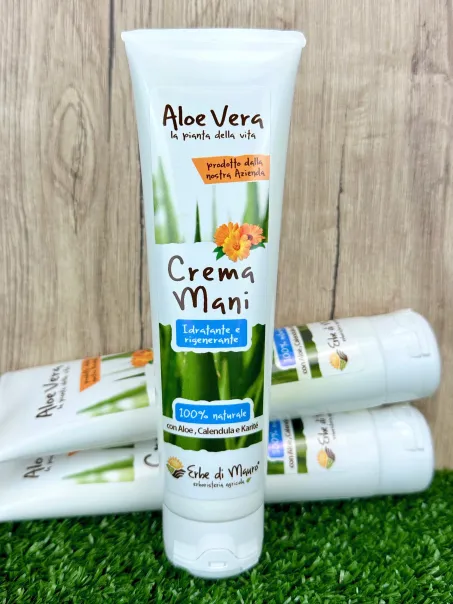 Hand Cream with Aloe Vera, Shea Butter and Calendula, 50ml
