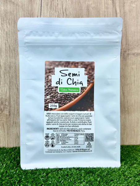 Semi di Chia, da 250g e 1kg