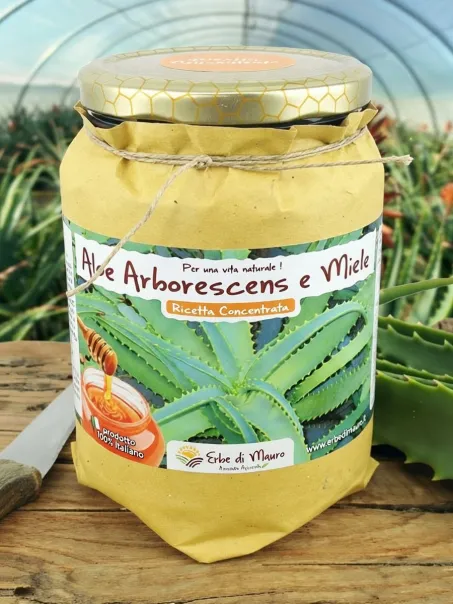Aloe arborescens et miel, recette Concentré du Père Romano Zago