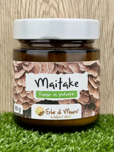 Maitake, fungo in polvere 80g-1kg-Superfood Erbe di Mauro