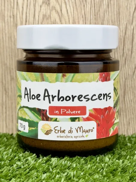 Aloe Arborescens Pura in polvere, da 70g, 500g, 1kg