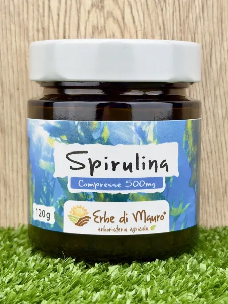 Alga Spirulina in compresse, 240 compresse da 500 mg