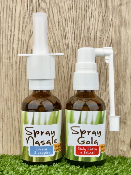 Nasal spray with Aloe Vera and eucalyptus