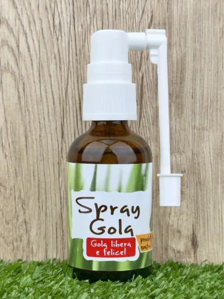 Throat spray with Aloe Vera and eucalyptus