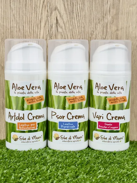 Aloe Vera Vari Cream, help for the legs
