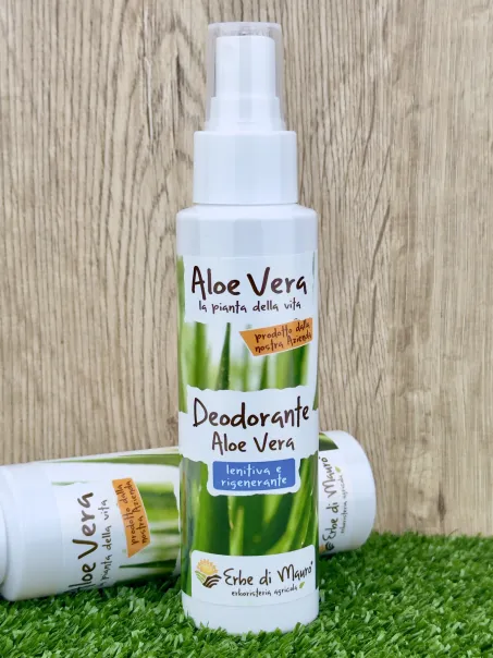 Deodorante spray all'Aloe Vera, Unisex 100 ml-Cosmetici all'Aloe Vera