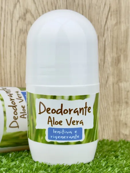 Déodorant Roll on à l'Aloe Vera, Sauge et Agrumes. Unisexe