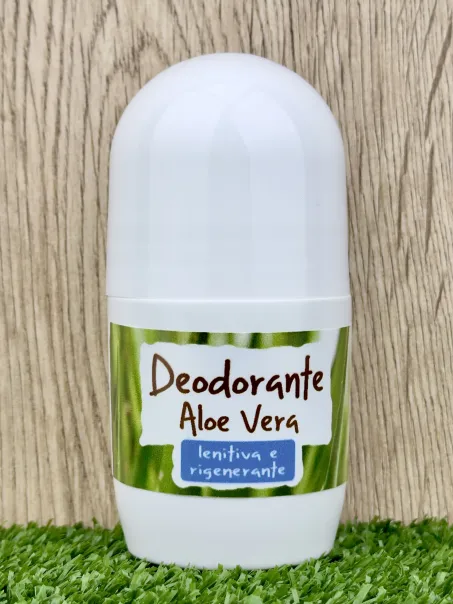 Déodorant Roll on à l'Aloe Vera, Sauge et Agrumes. Unisexe