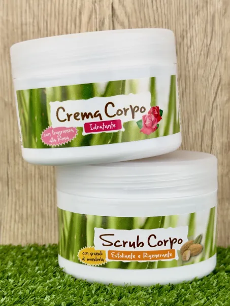 Scrub Corpo all'Aloe Vera e Mandorla, 200ml