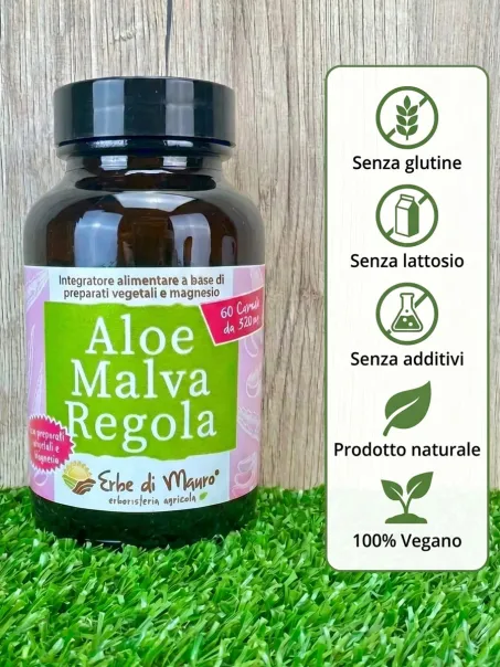 Aloe Malva Regola, complément alimentaire en capsules