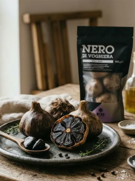 Aglio Nero di Voghiera - Vendita aglio nero fermentato a spicchi
