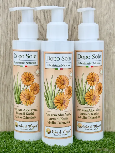 Après-soleil à l'Aloe Vera