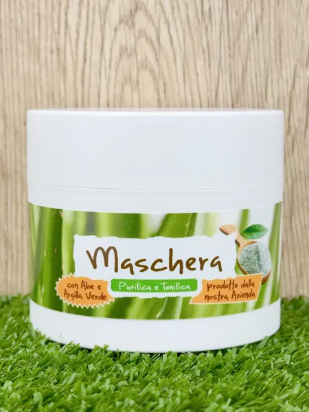 Aloe Vera and Green Clay Face Mask