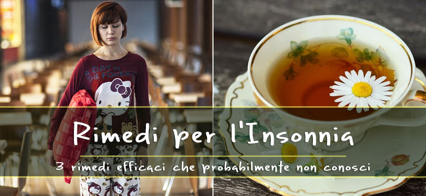 rimedi naturali insonnia