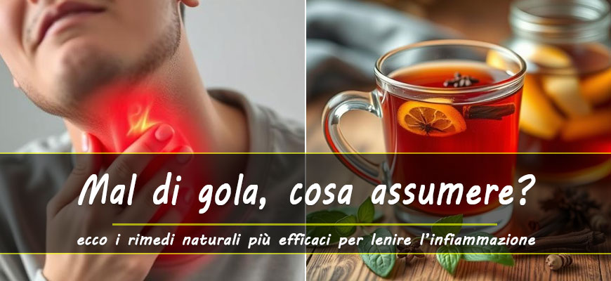 mal di gola cosa assumere