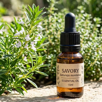 olio essenziale santoreggia antimicotico