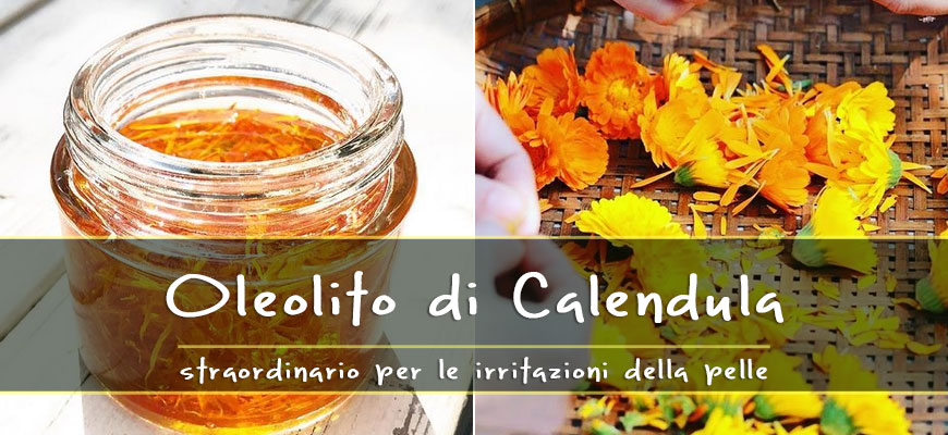 oleolito calendula prurito bruciore