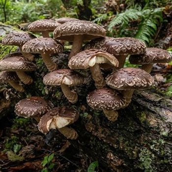 shiitake funghi albero