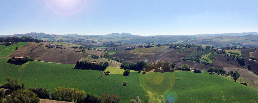 Countryside landscape