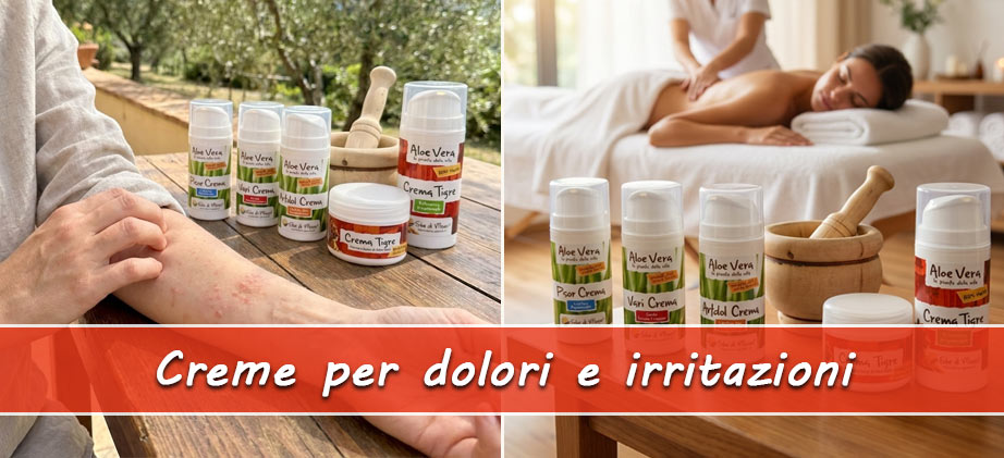 creme fitoterapiche dolori e irritazioni cutanee